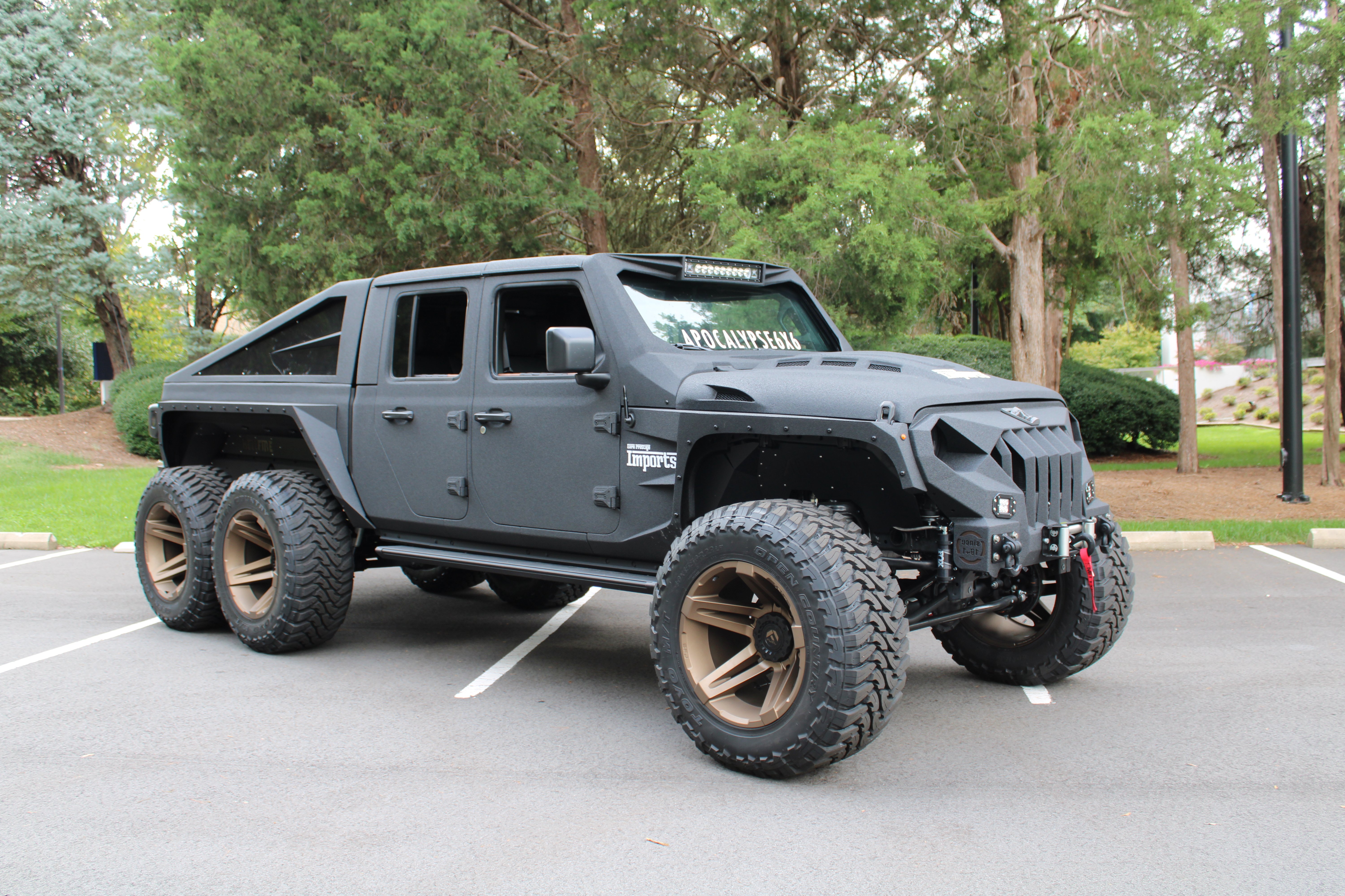 Jeep gladiator hot sale 6x6