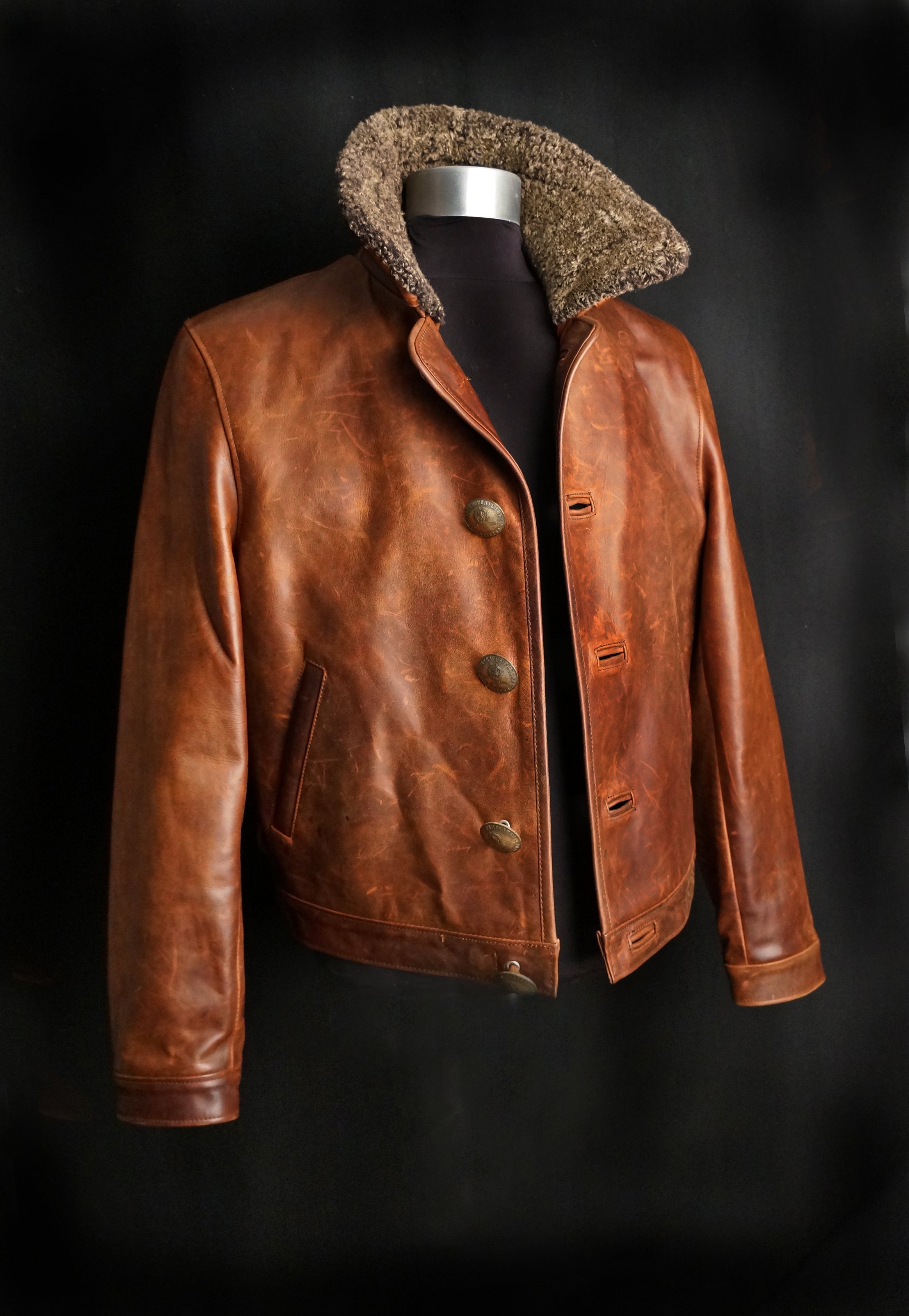 Pferdelederjacke - Horse leather jacket | Classic Driver Market