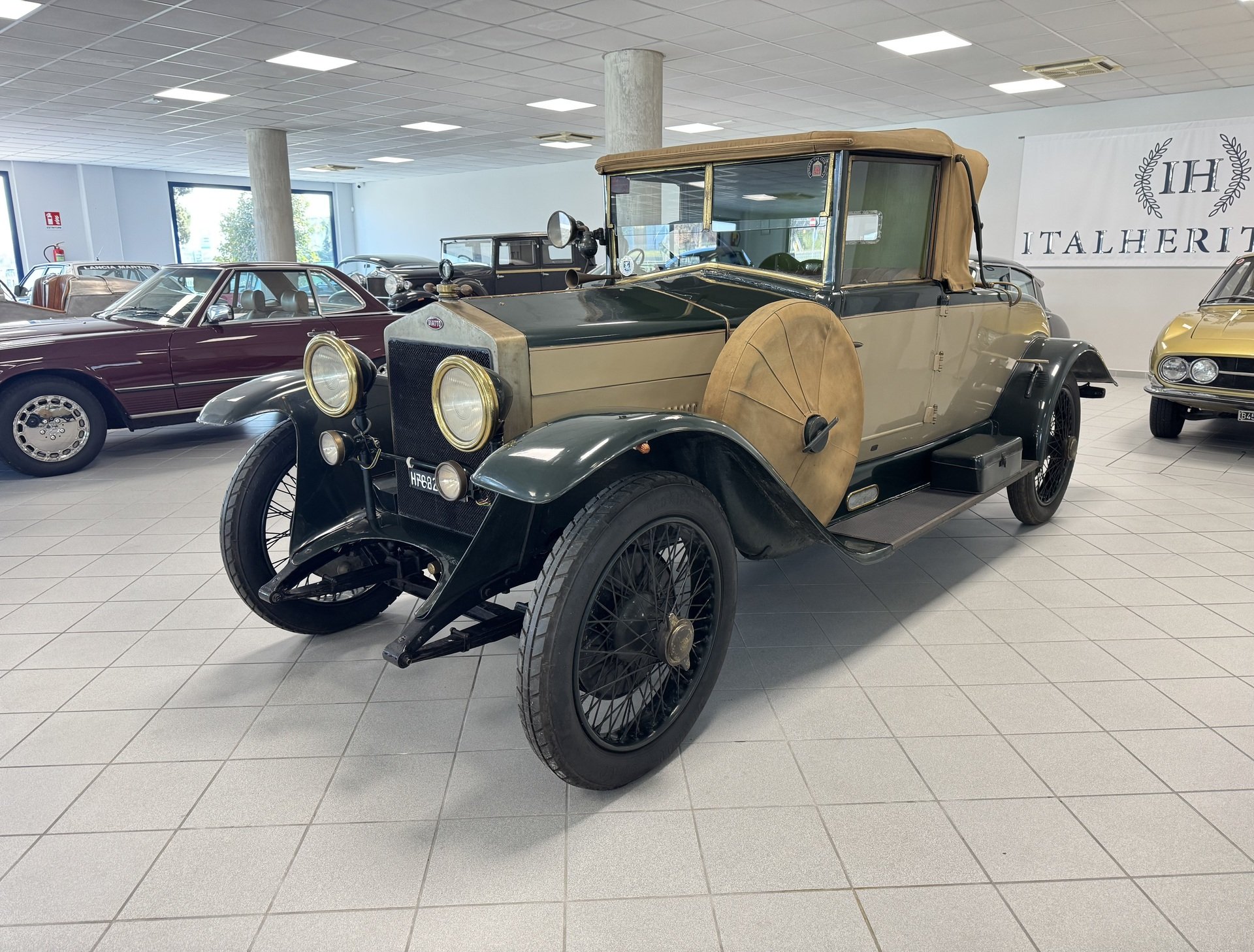 Affiche Vintage Diatto Auto Ryzv - Poster HQ 50x95 Cm - Neuf - Marque PostersAndCo