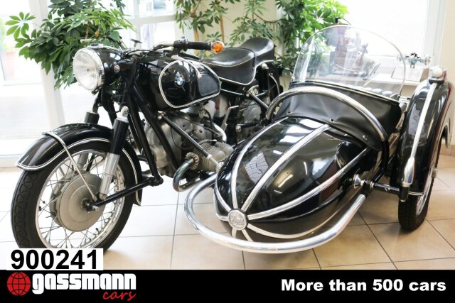 vintage bmw motorcycle with sidecar for sale
