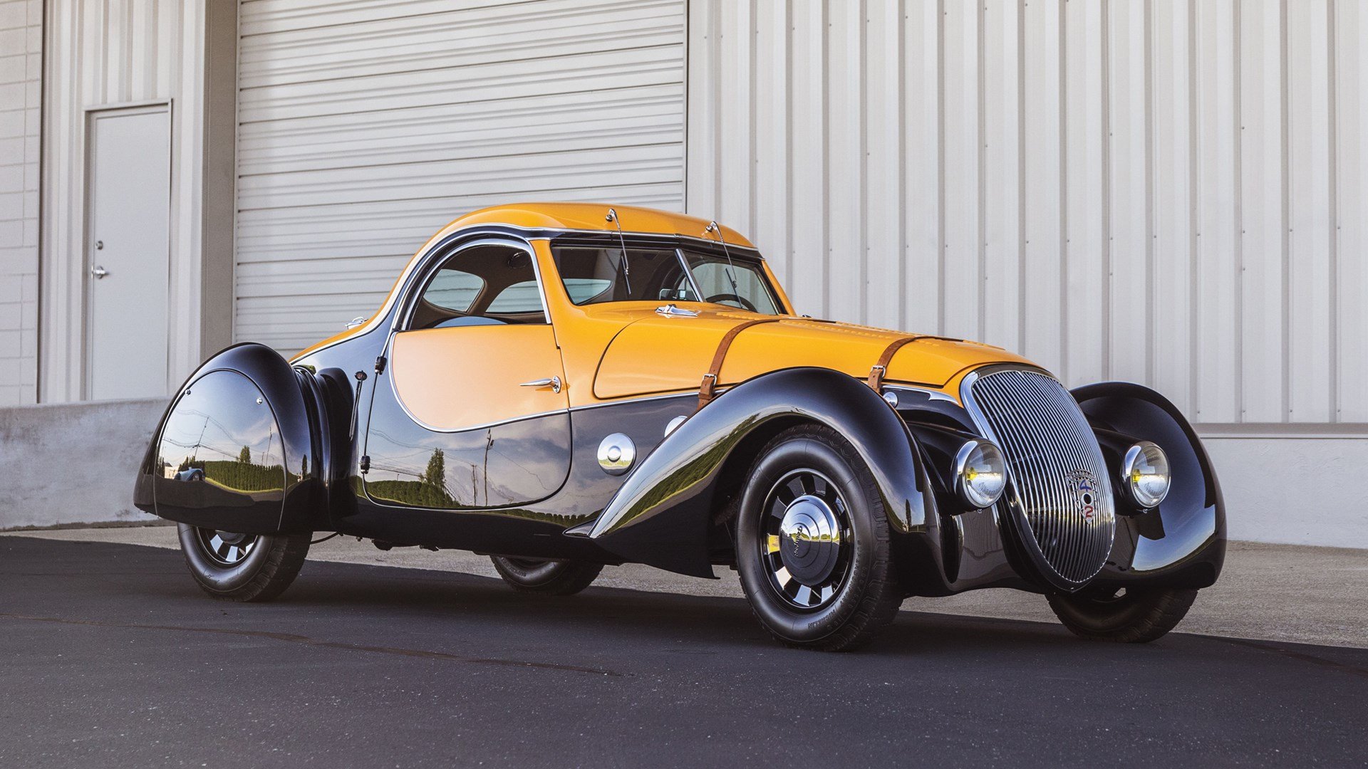 プジョー 302 Darl'Mat Coupe 1937 Peugeot 302 Darl'mat Roadster - The Car and The