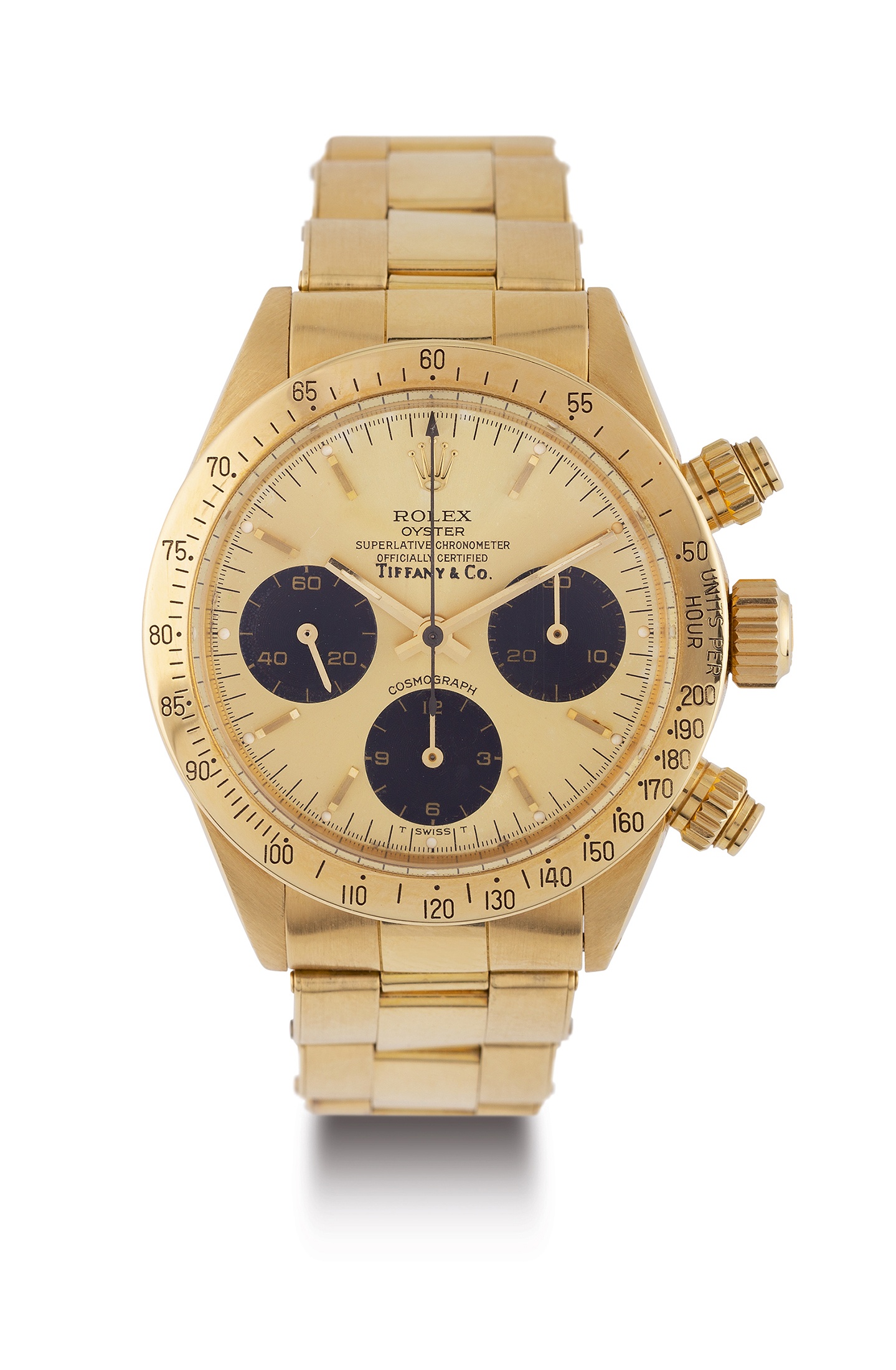 Rolex daytona 6265 gold sale