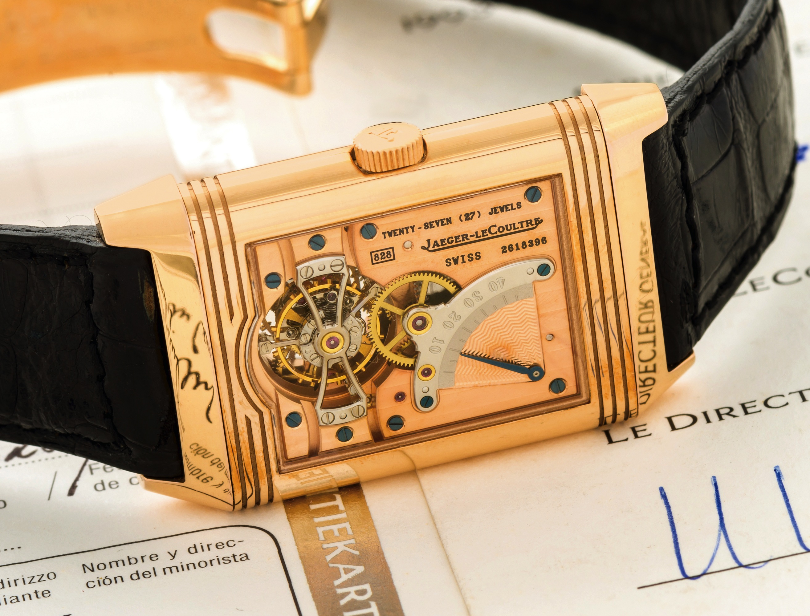 jaeger lecoultre reverso tourbillon 1993