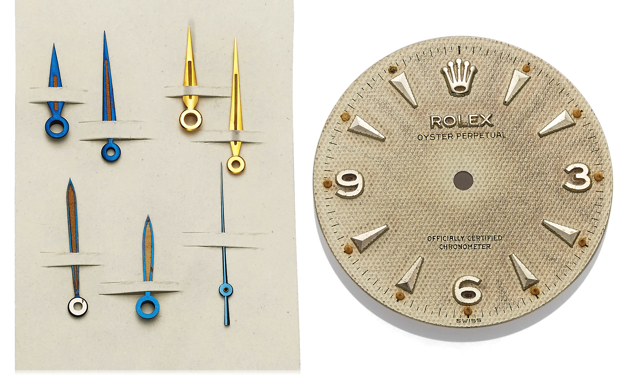 rolex dial parts