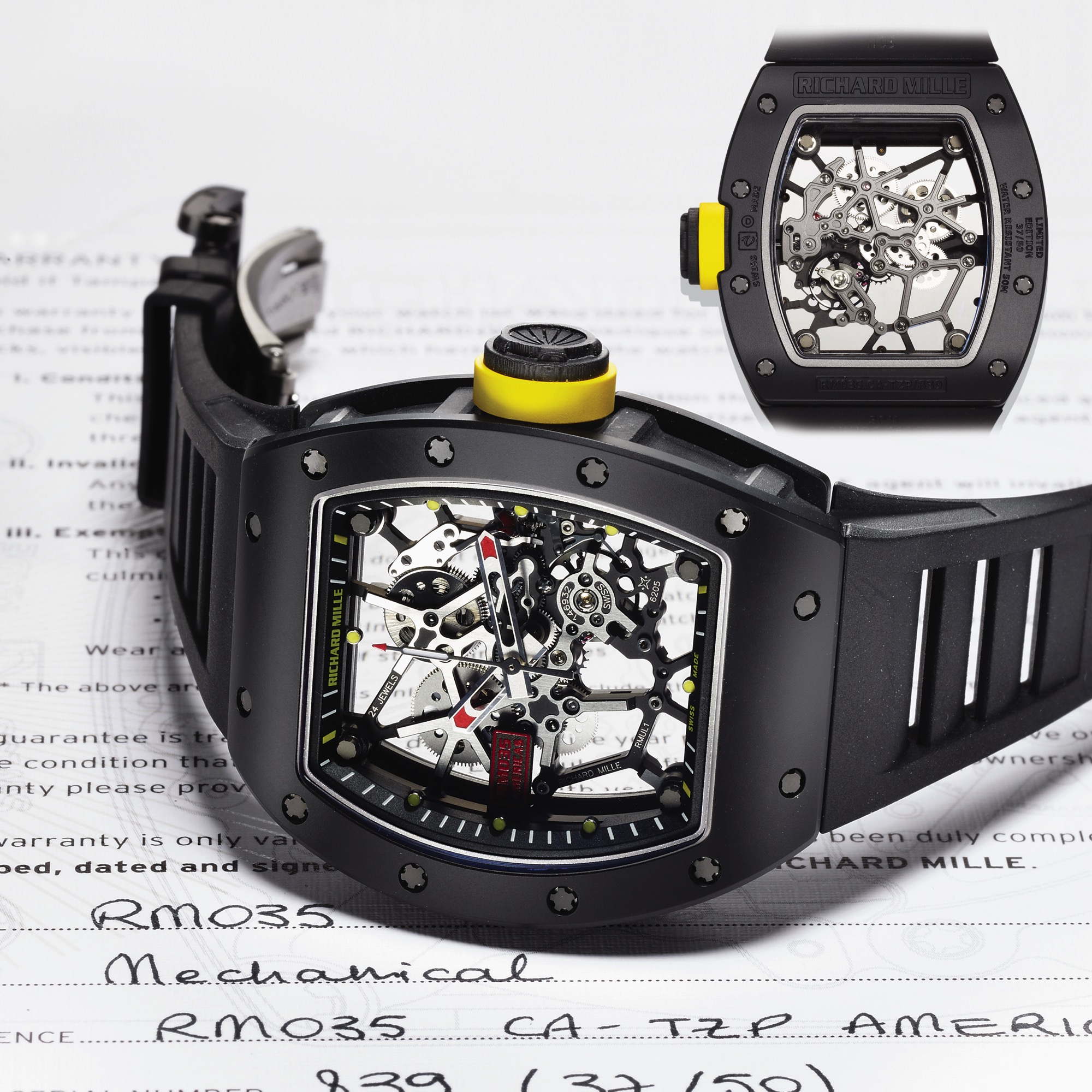 Richard Mille Ref. RM 035 CA TZP 839 Classic Driver Market