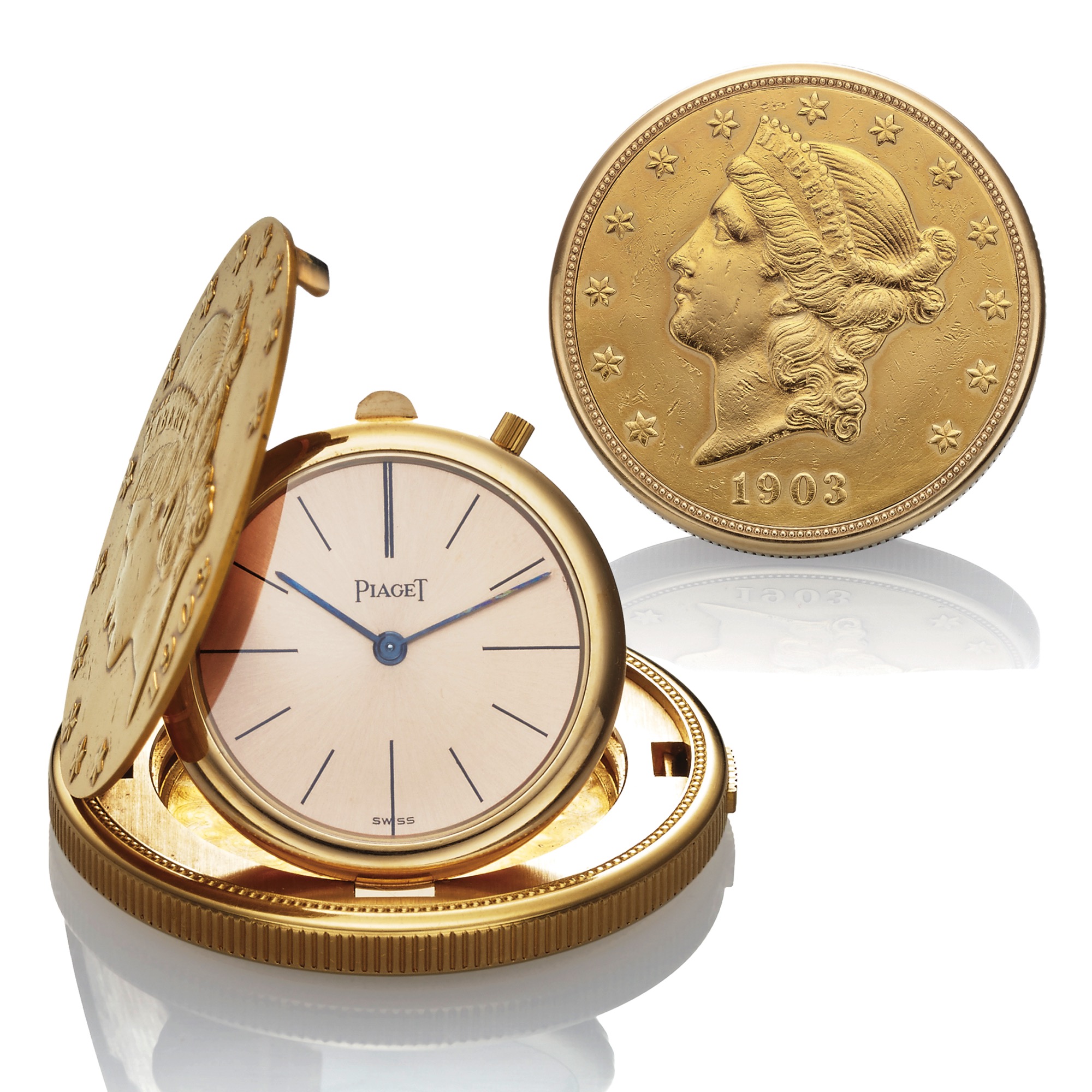 Piaget coin online watch