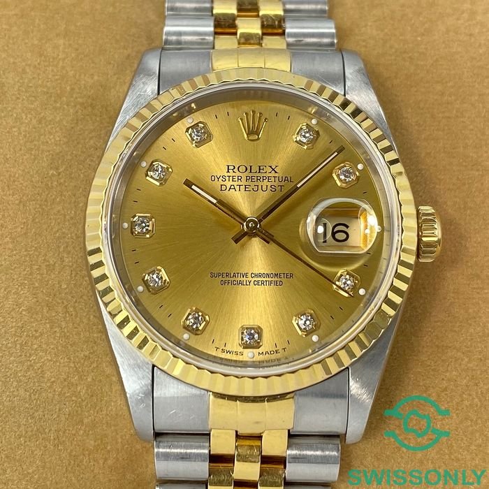 rolex datejust t swiss made t