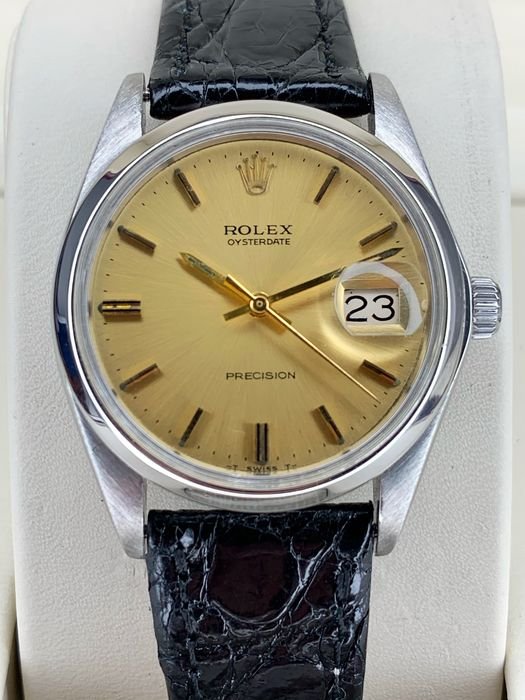 rolex 1960s mens oysterdate watch