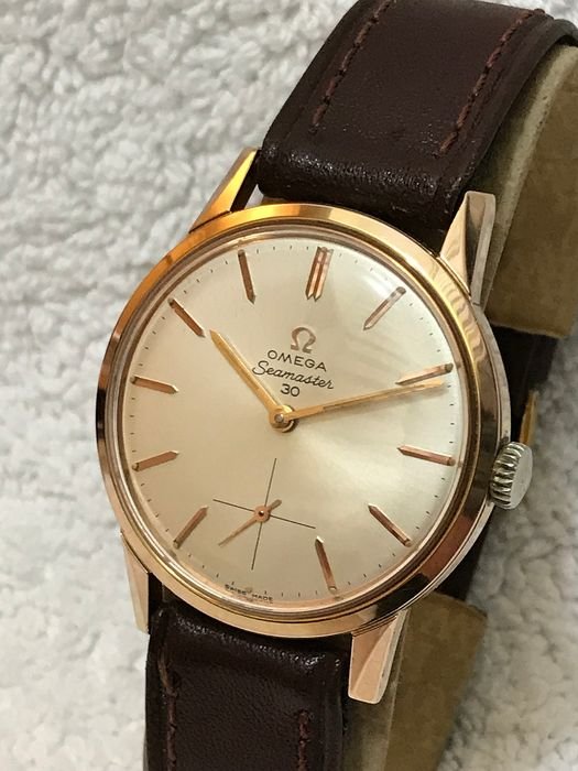 Omega seamaster hotsell 30 gold
