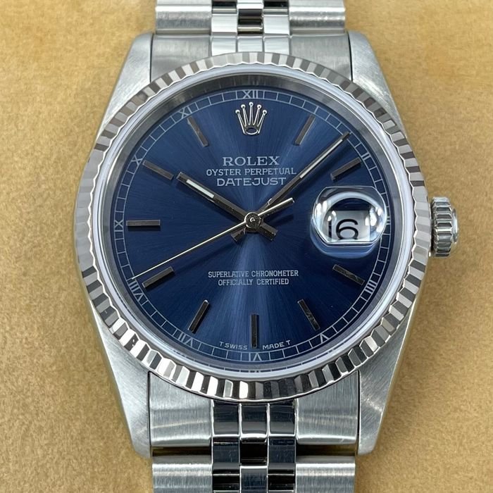 rolex 16234 blue dial